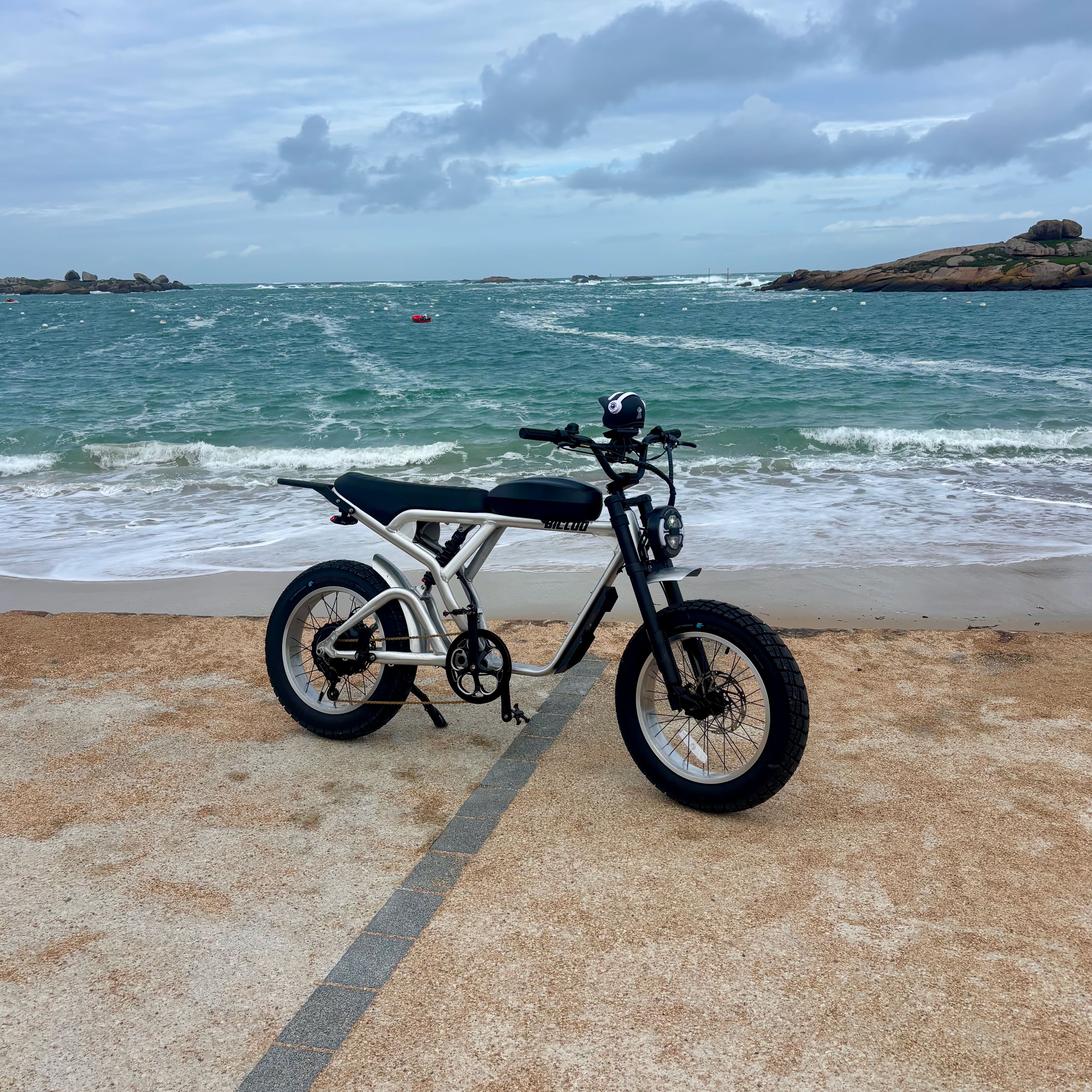 Vélos en présentation