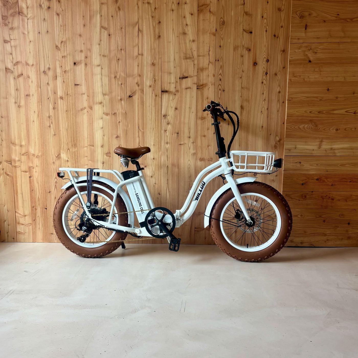 BICLOU®2 Blanc & Marron