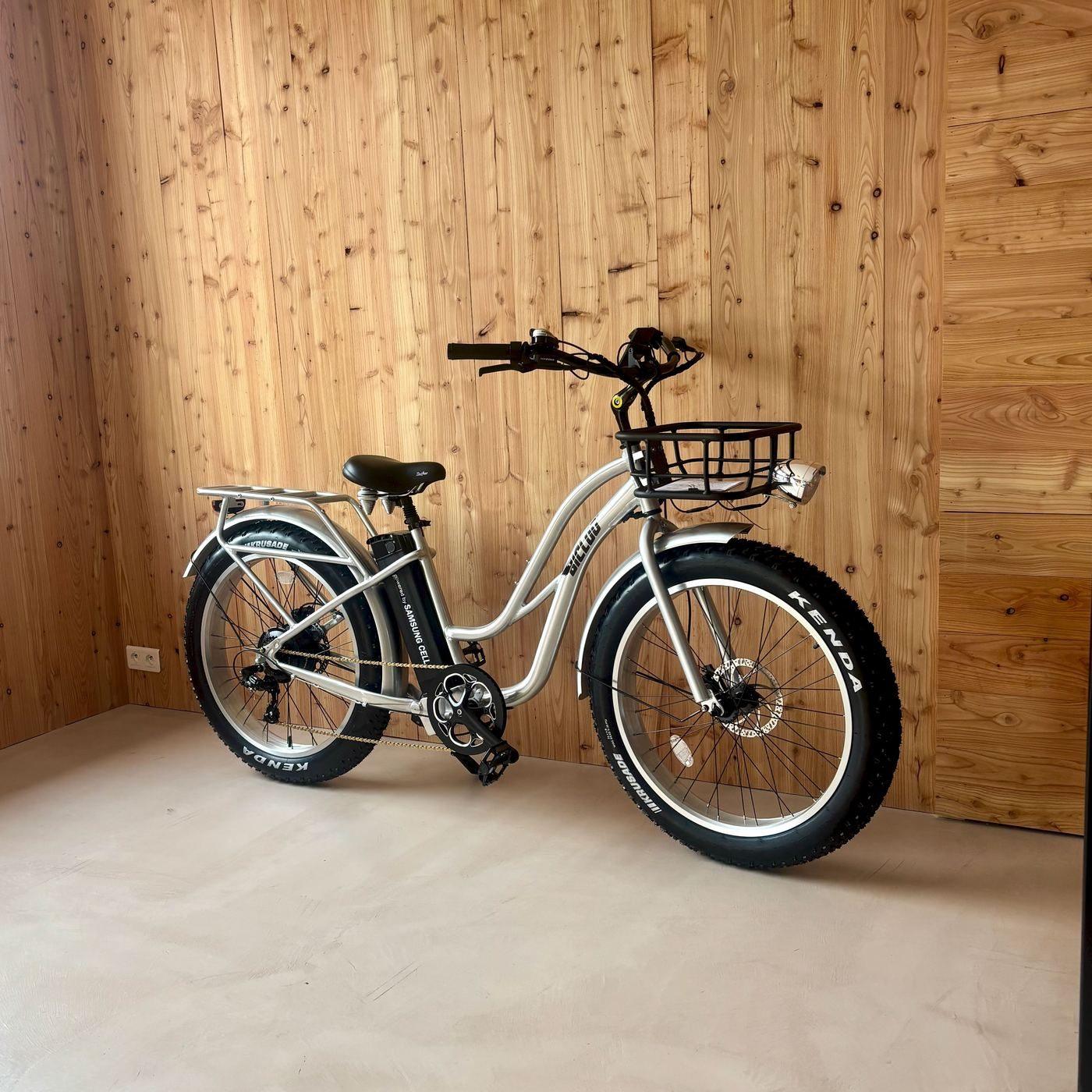 CRUISER® Alu brossé — moteur BAFANG