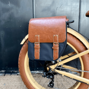 PAIRE DE SACOCHE CUIR VEGAN